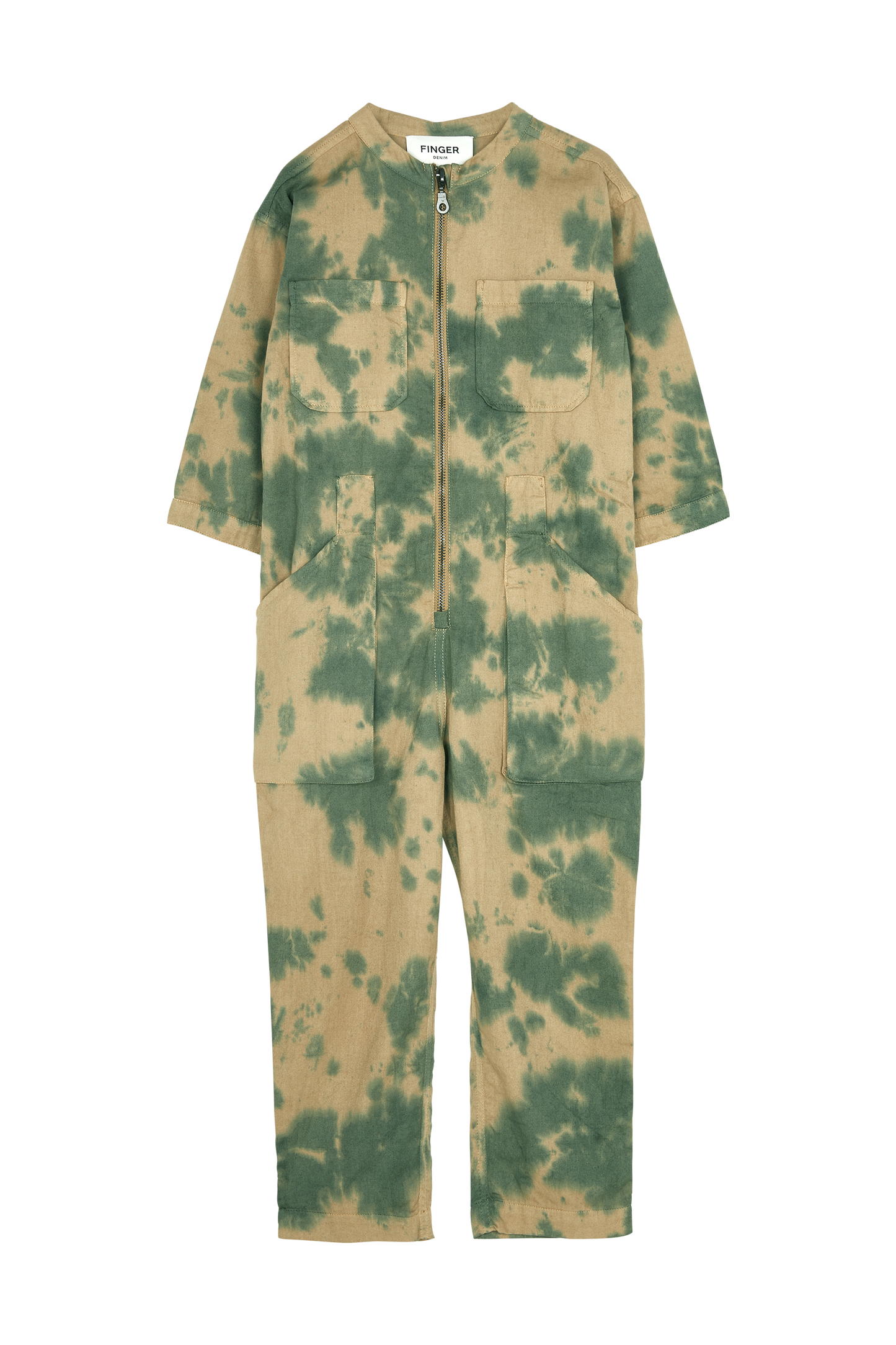 ZEBRA Khaki Tie & Dye - Jumpsuit