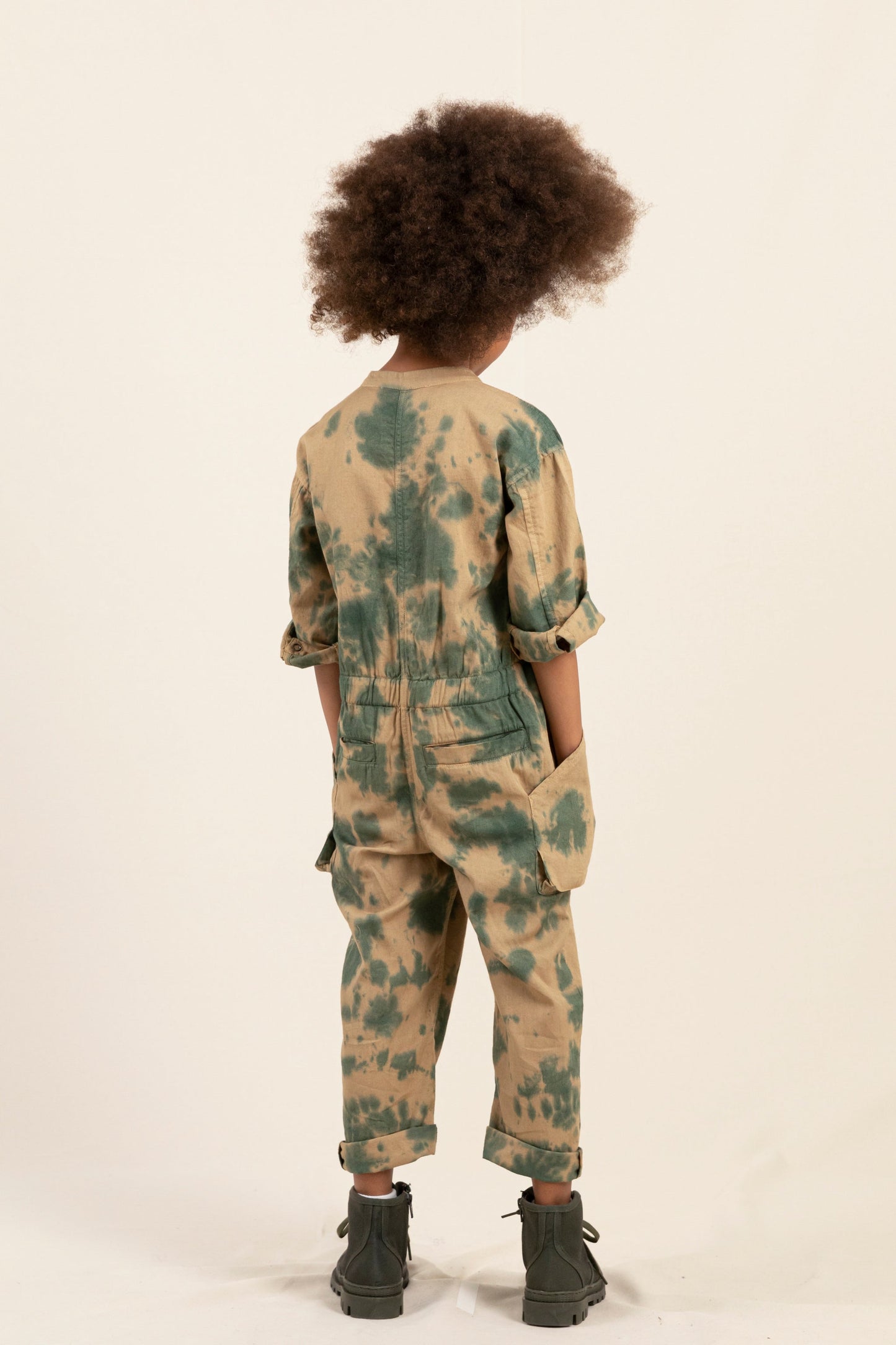 ZEBRA Khaki Tie & Dye - Jumpsuit