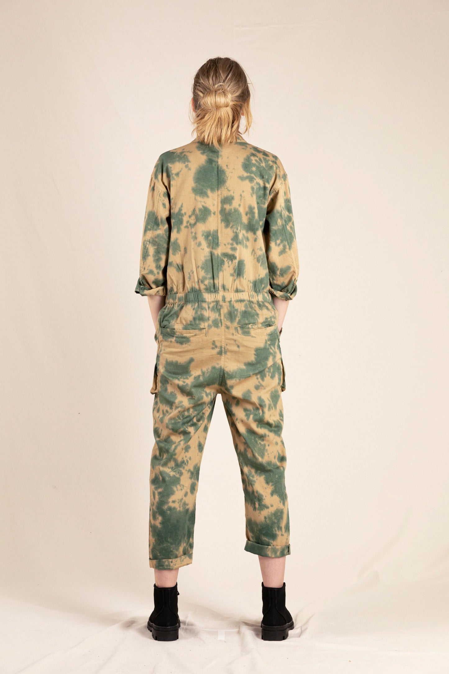 ZEBRA Khaki Tie & Dye - Jumpsuit