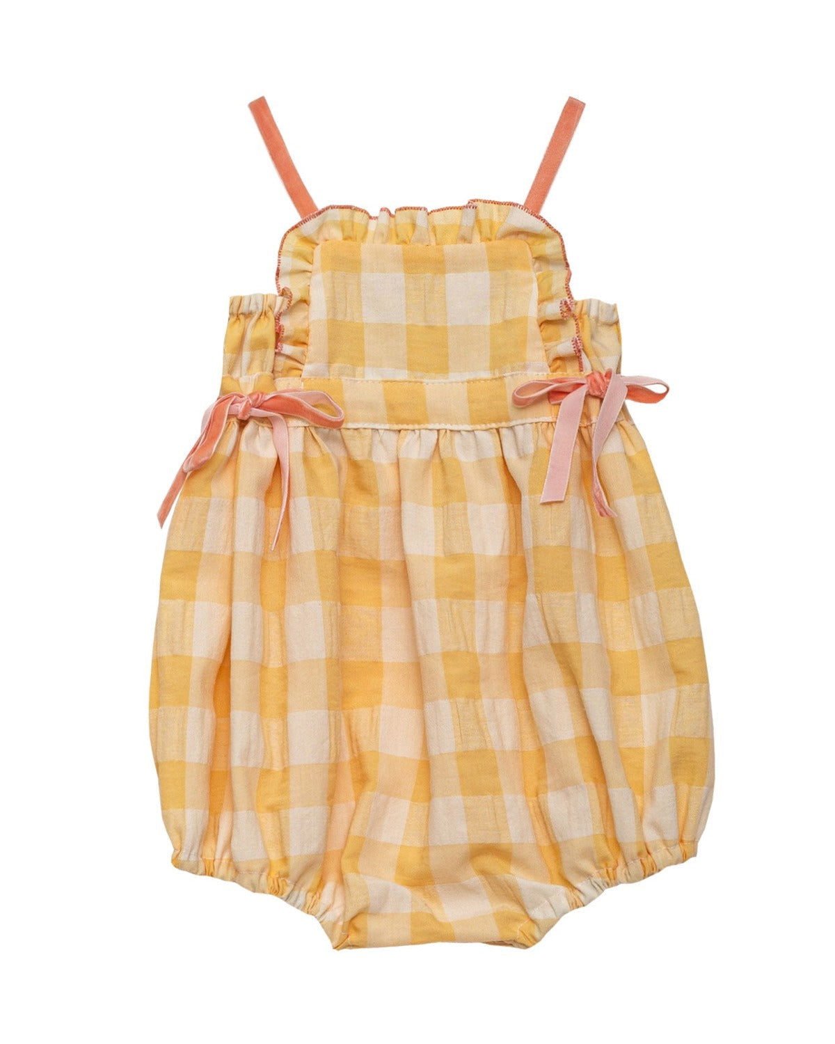Ada Romper in Yellow Baby Grows Cosmosophie 