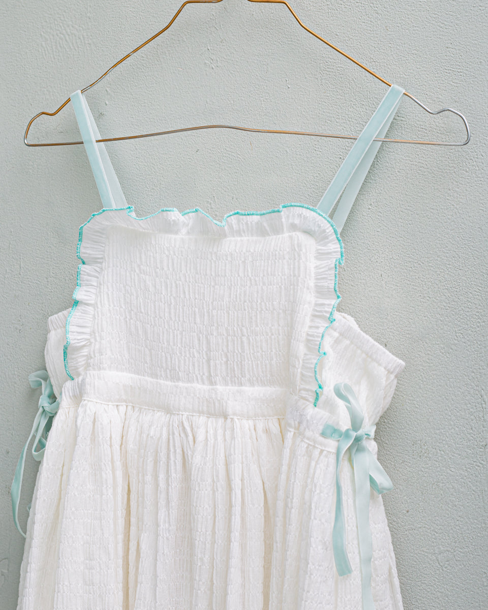Ada Dress in Plie White Dresses Cosmosophie 
