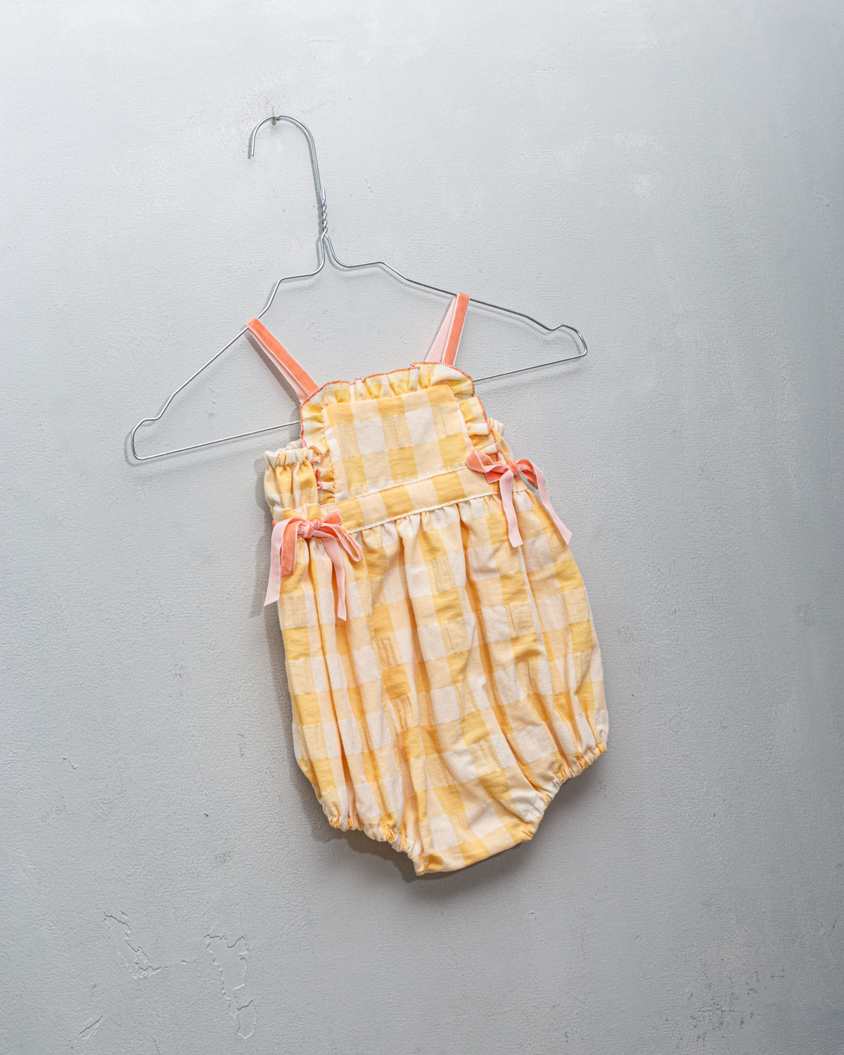 Ada Romper in Yellow Baby Grows Cosmosophie 