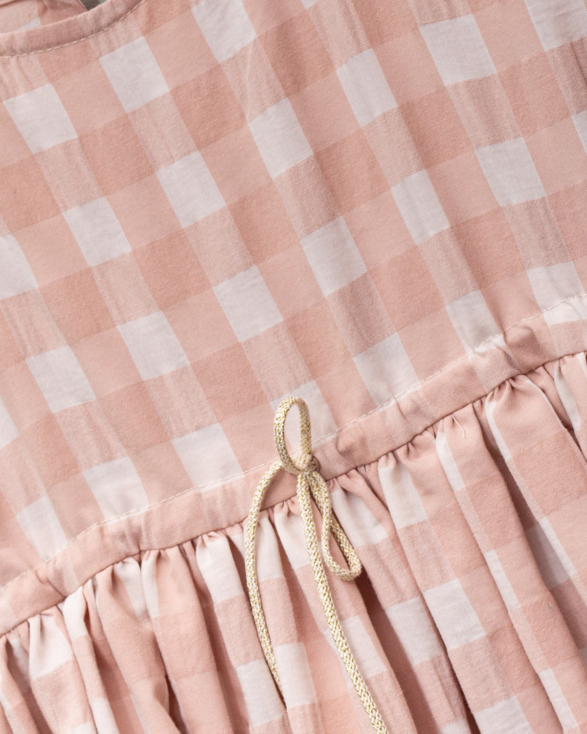 Alice Dress Vichy Pink Dresses Cosmosophie 