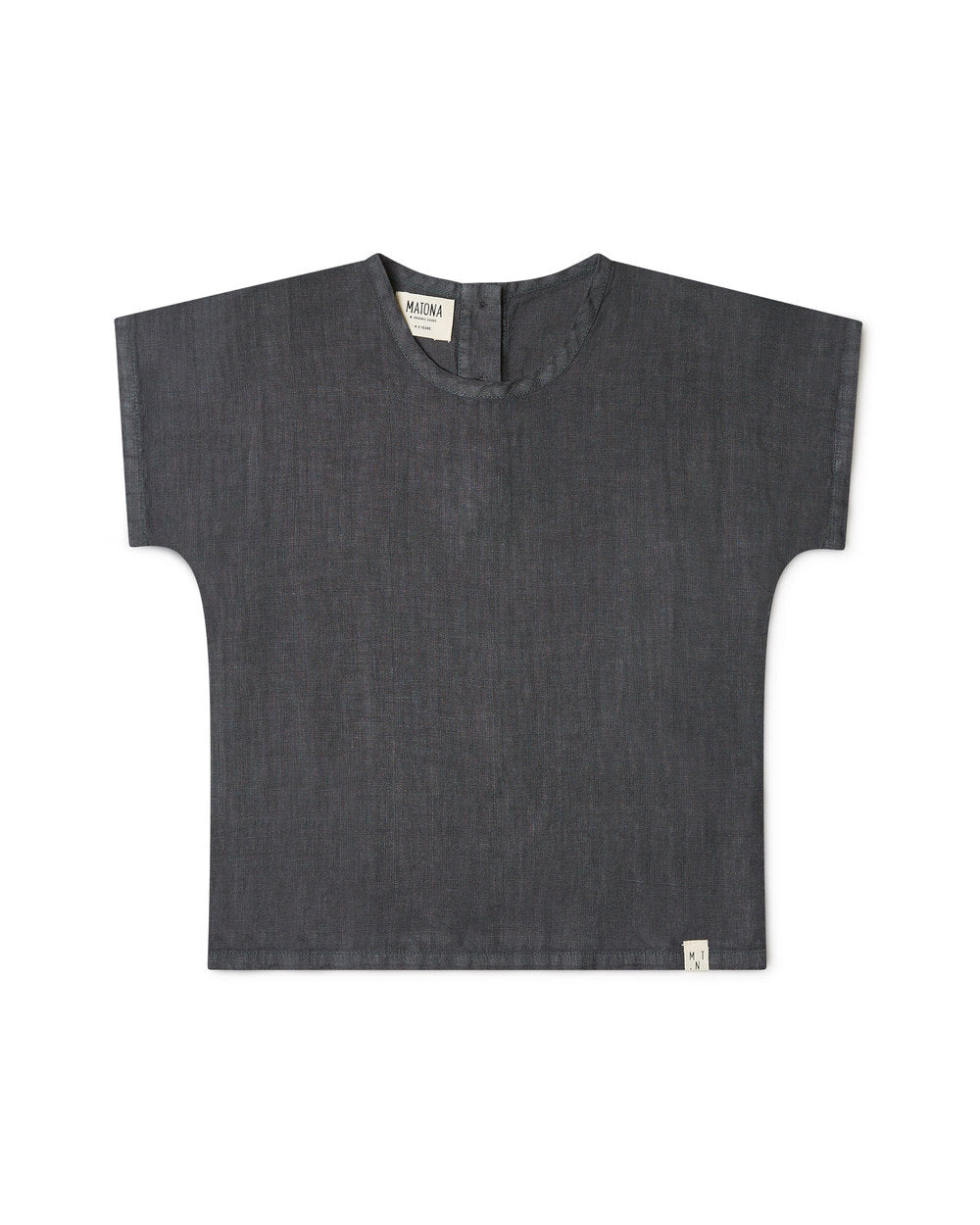 Arlo Tshirt Slate Blue Tops Matona 