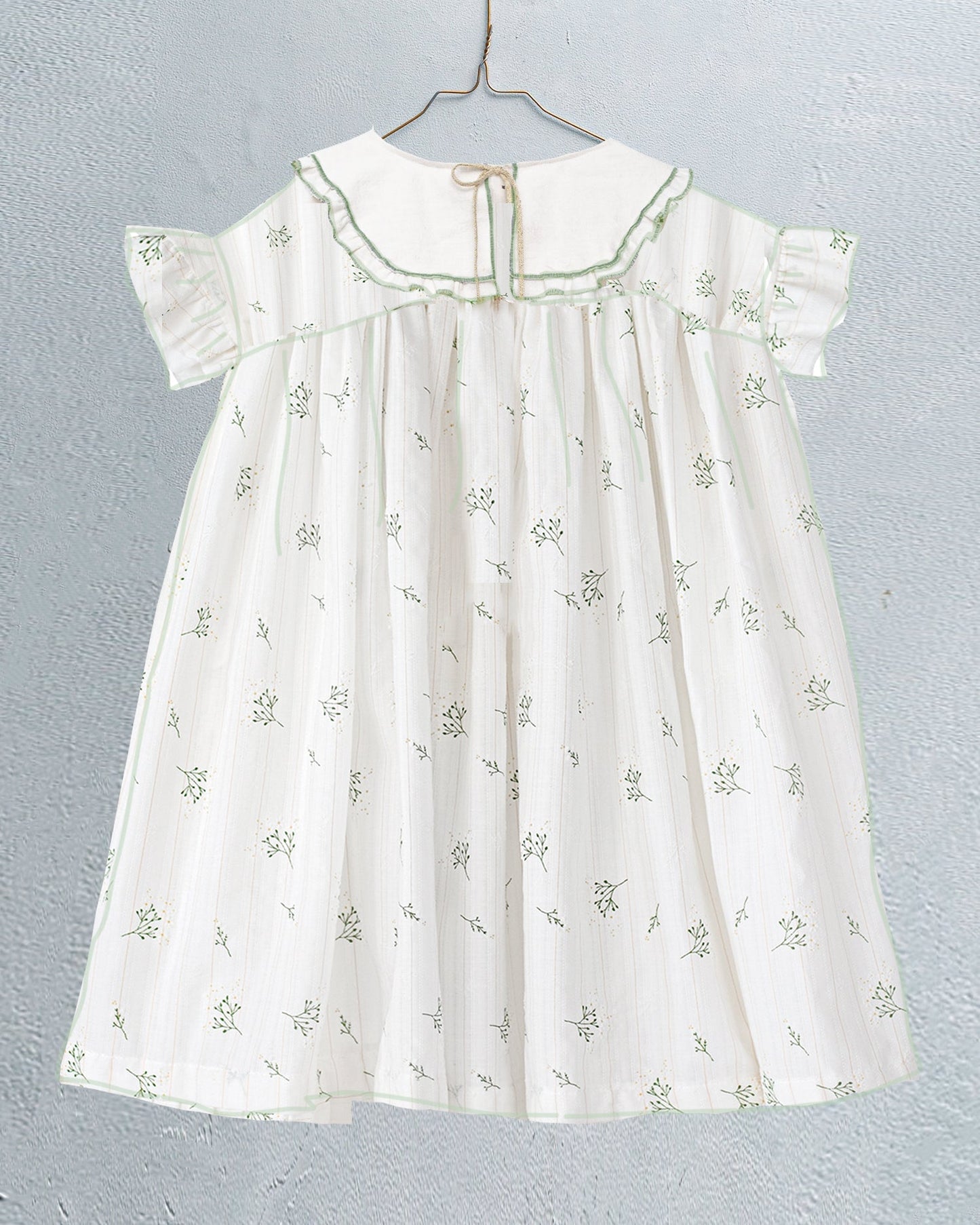 Balloon Dress Daisy Print Dresses Cosmosophie 