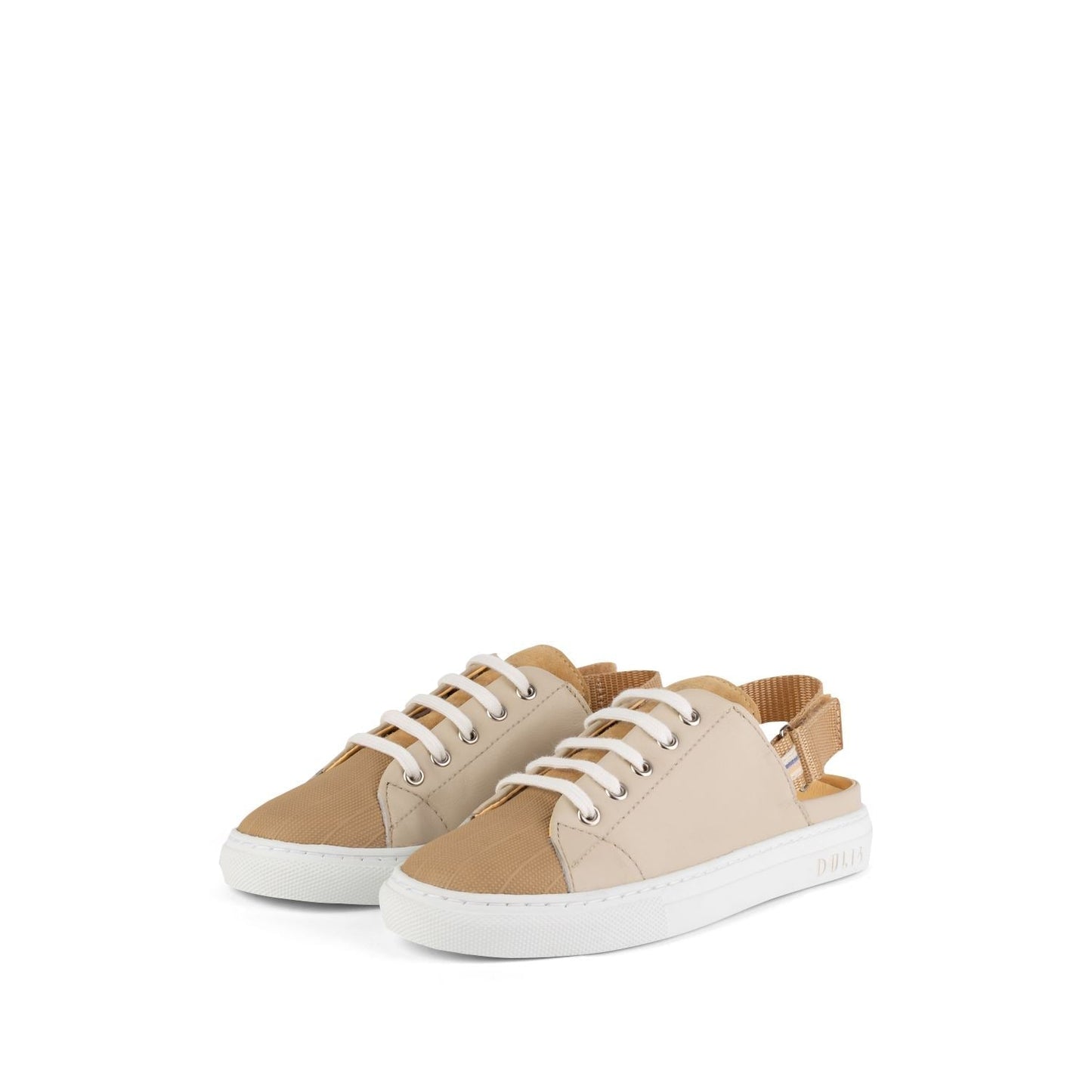 Beige Hybrid Sneakers Shoes Dulis Shoes 