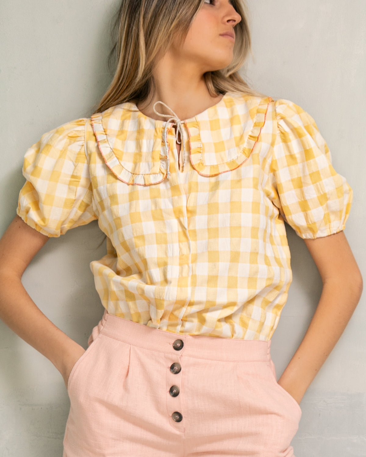 Bella Vichy Womens Shirt Womenswear Cosmosophie 