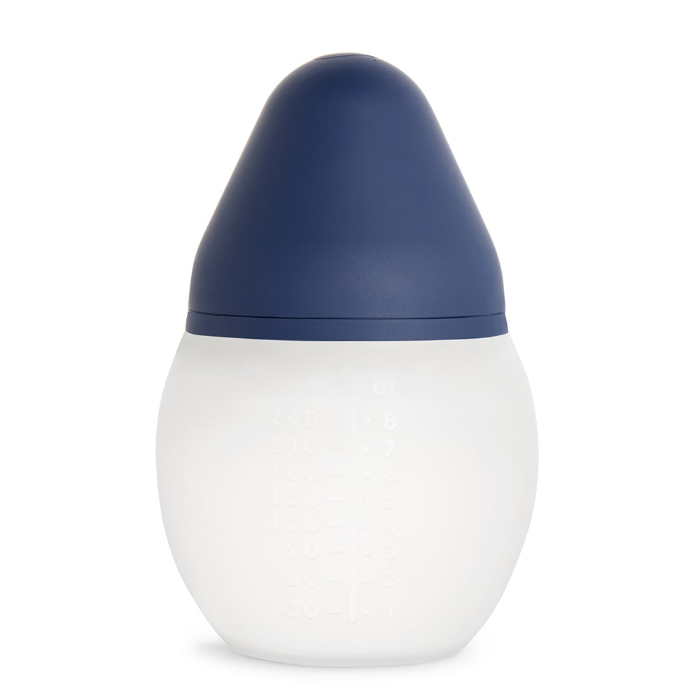 Dark Blue Baby Bottle - 240 ml Baby feeding Élhée 
