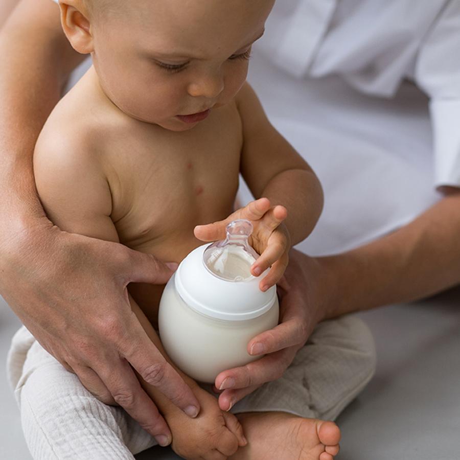 Off-White Baby Bottle - 330 ml Baby feeding Élhée 