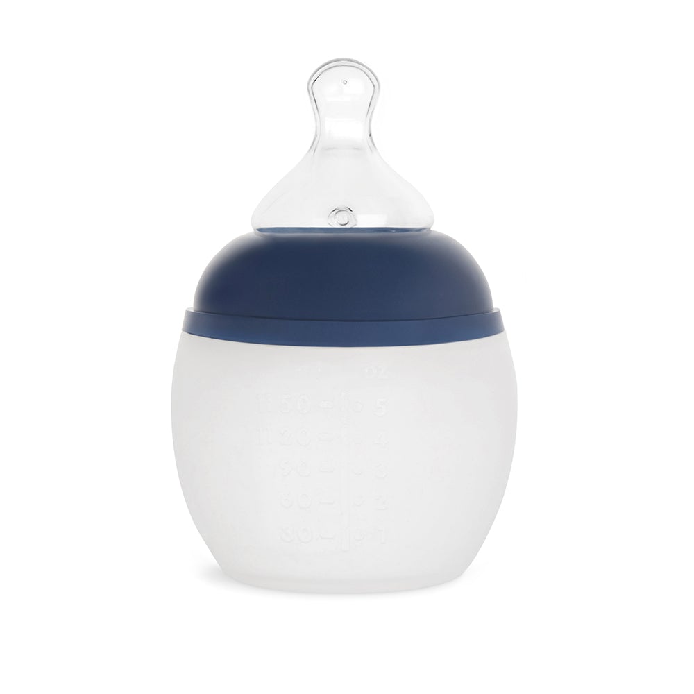 Dark Blue Baby Bottle - 150 ml Baby feeding Élhée 