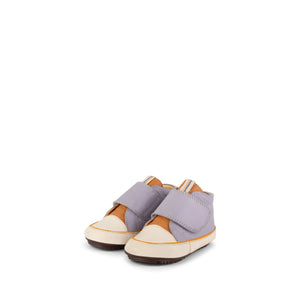 Blue/Dark Tan Strap Sneaker Booties Shoes & Booties Dulis Shoes 