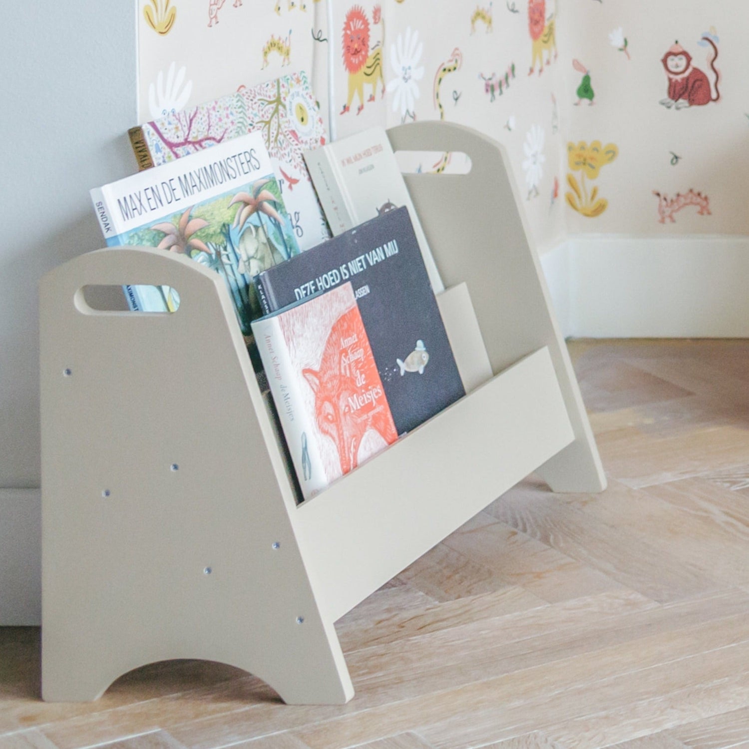 Book Holder Beige Wood Nofred 