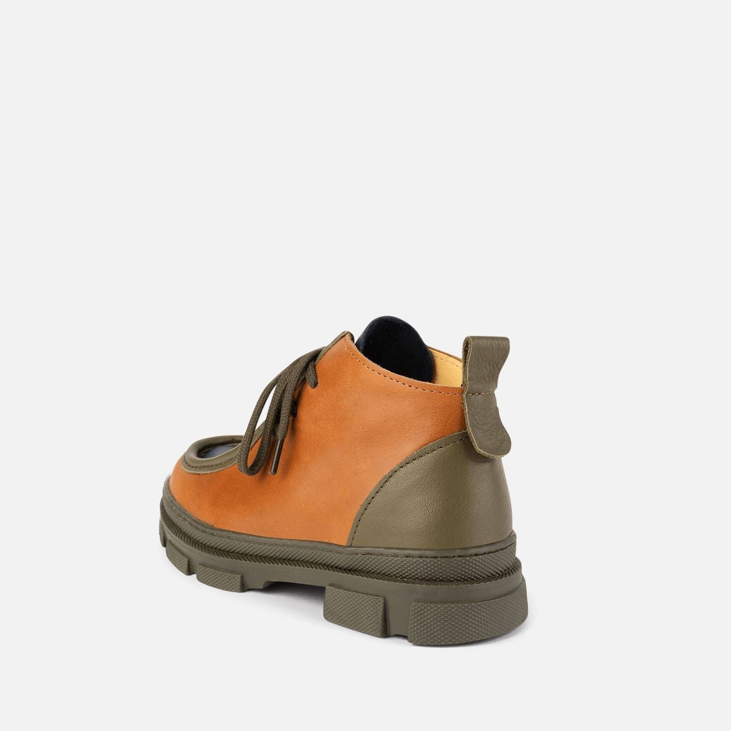 Wallabee Boots - Camel & Olive Shoes Dulis Shoes 