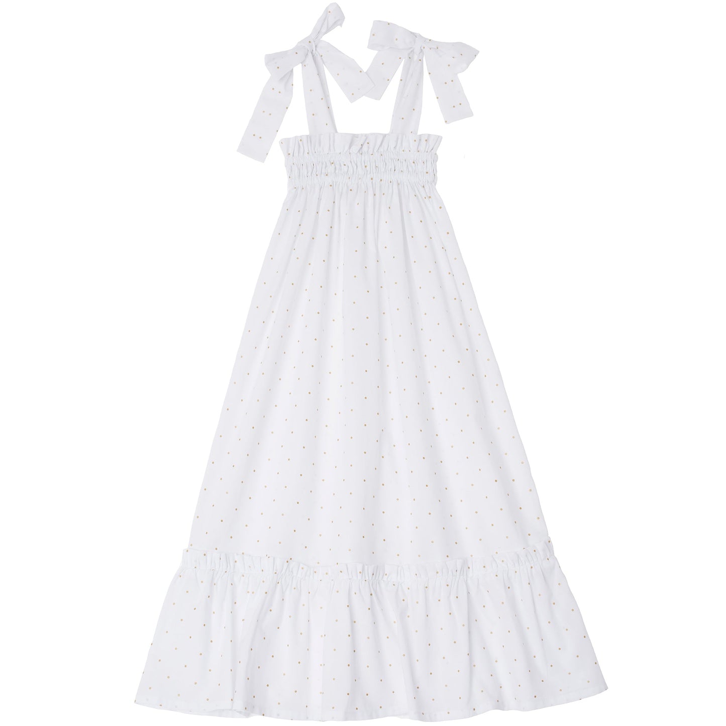 Nightdress White polka-dots