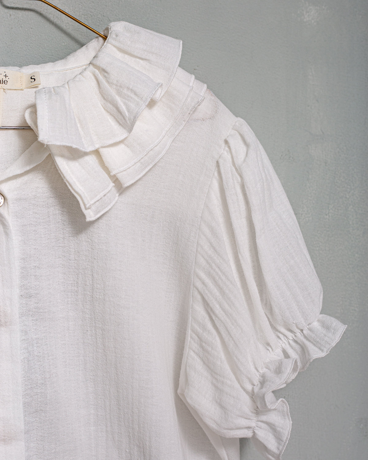 Carusso Womens Shirt White Womenswear Cosmosophie 