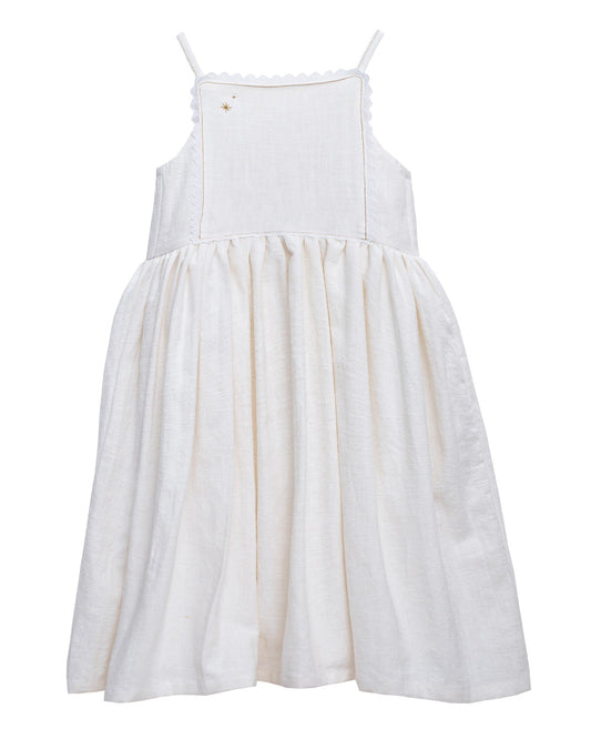 Century Dress in Linen Dresses Cosmosophie 