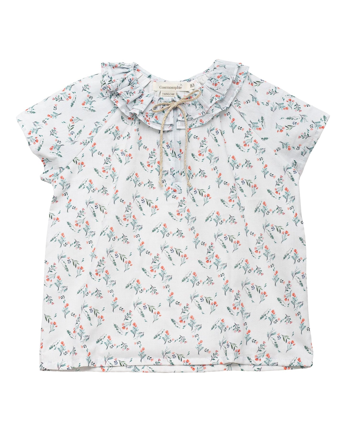 Coco Shirt Bloom Print Tops Cosmosophie 