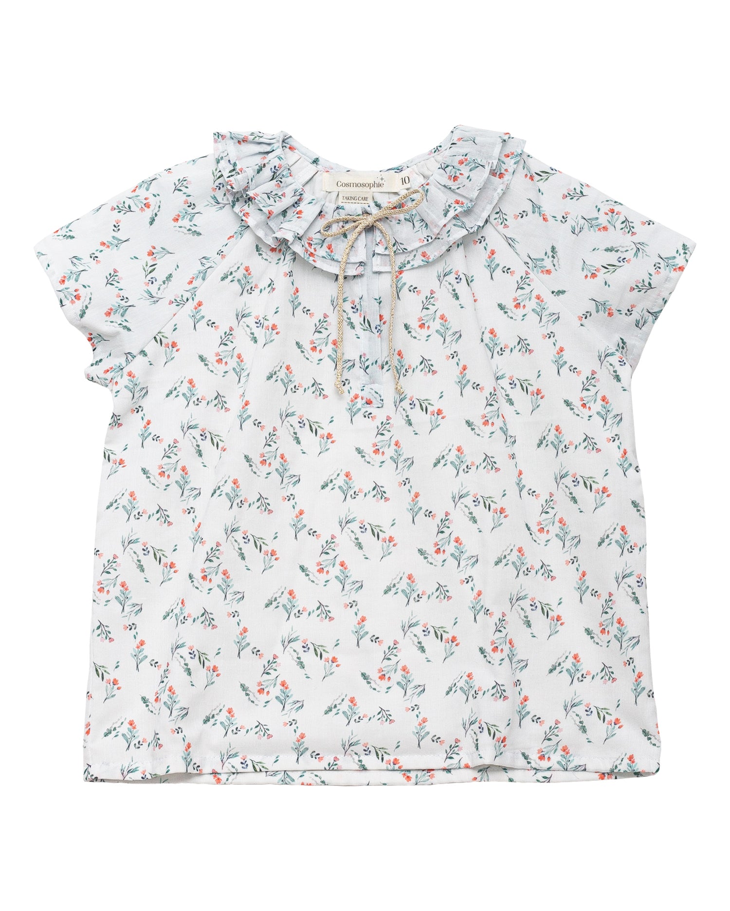 Coco Shirt Bloom Print Tops Cosmosophie 