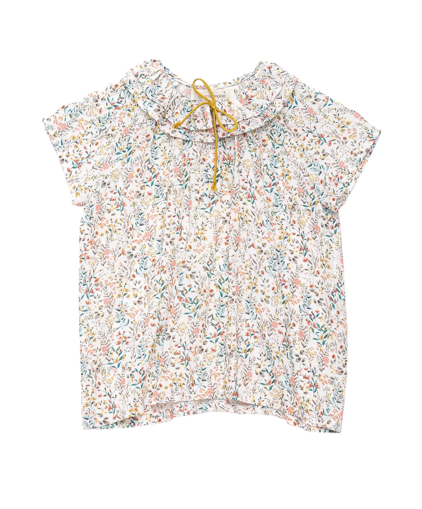 Coco Shirt Garden Print Baby Tops Cosmosophie 
