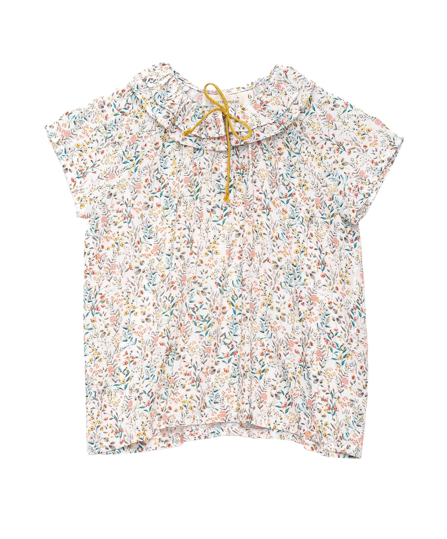Coco Shirt Garden Print Baby Tops Cosmosophie 