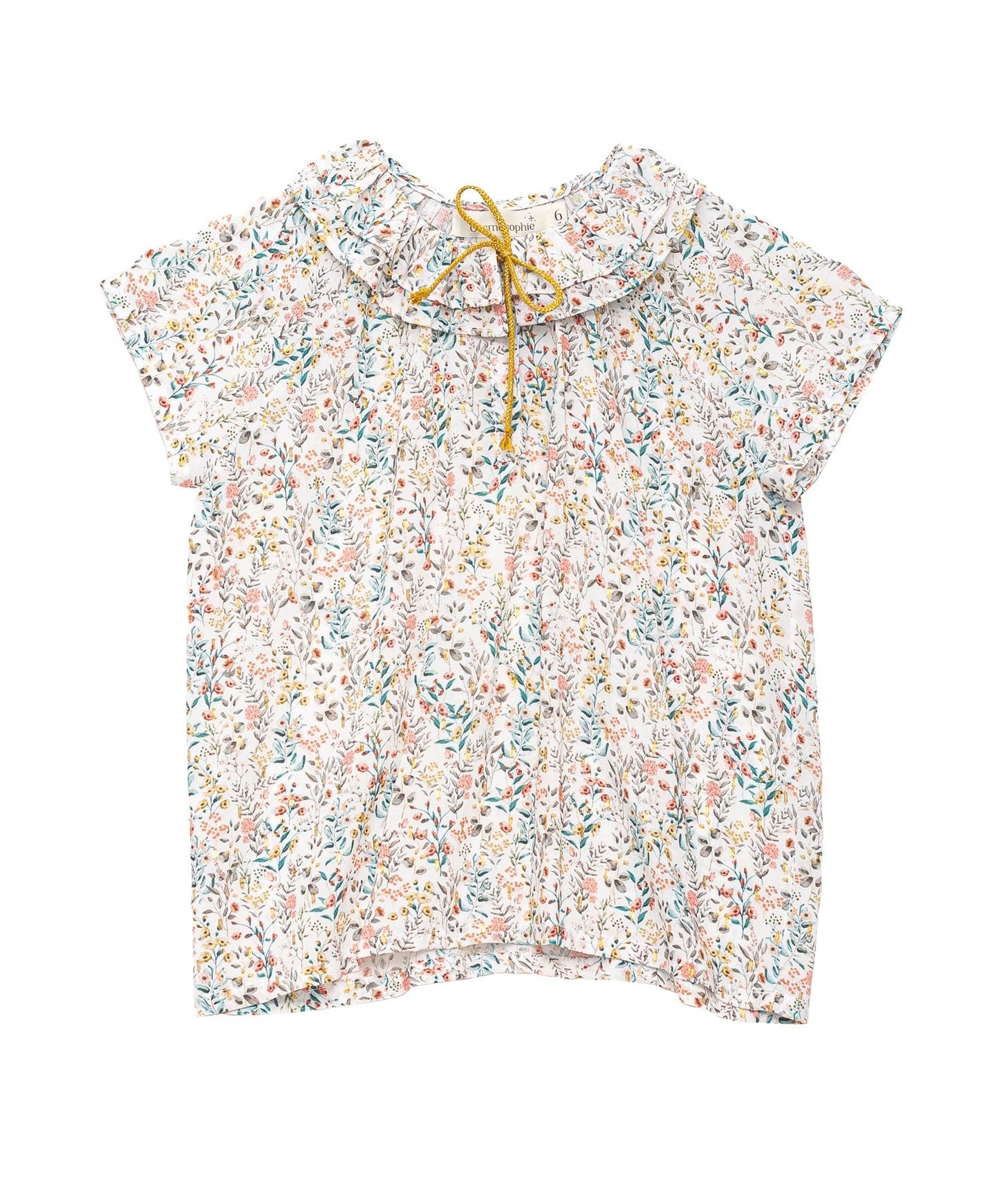 Coco Shirt Garden Print Tops Cosmosophie 