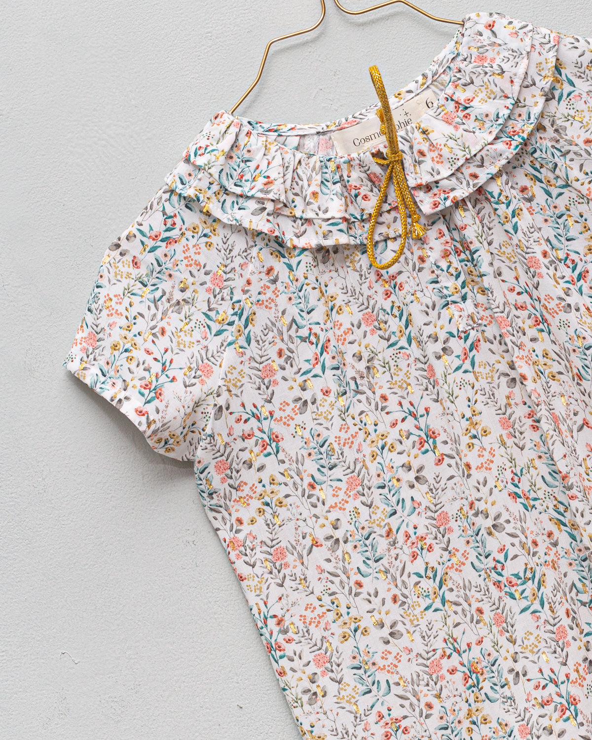 Coco Shirt Garden Print Tops Cosmosophie 
