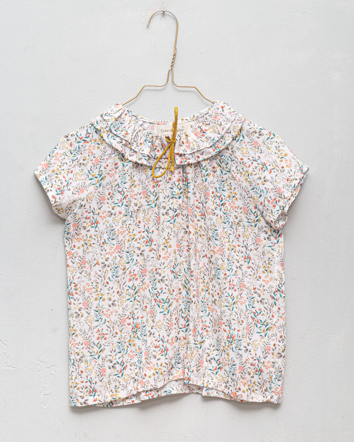 Coco Shirt Garden Print Tops Cosmosophie 