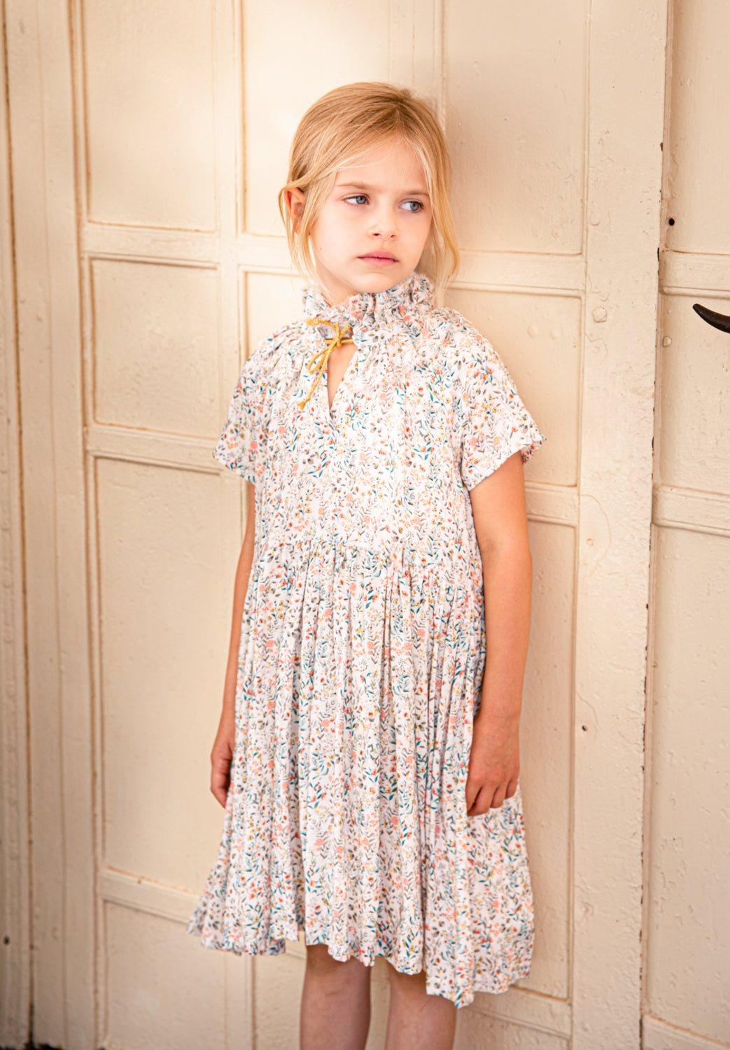 Copelia Dress Garden Print Dresses Cosmosophie 