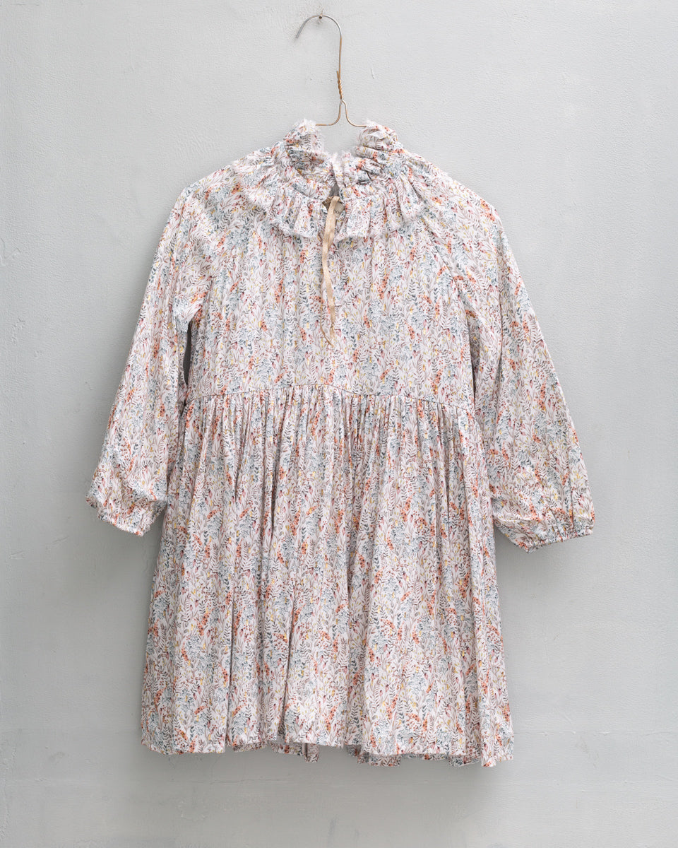 Copelia Dress long Sleeve Lilly Print Dresses Cosmosophie 