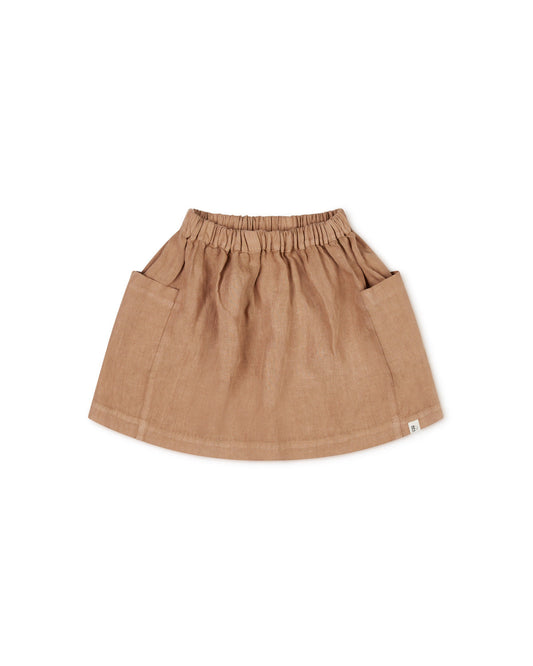 Gaia Skirt / tan SS20-DE Matona 