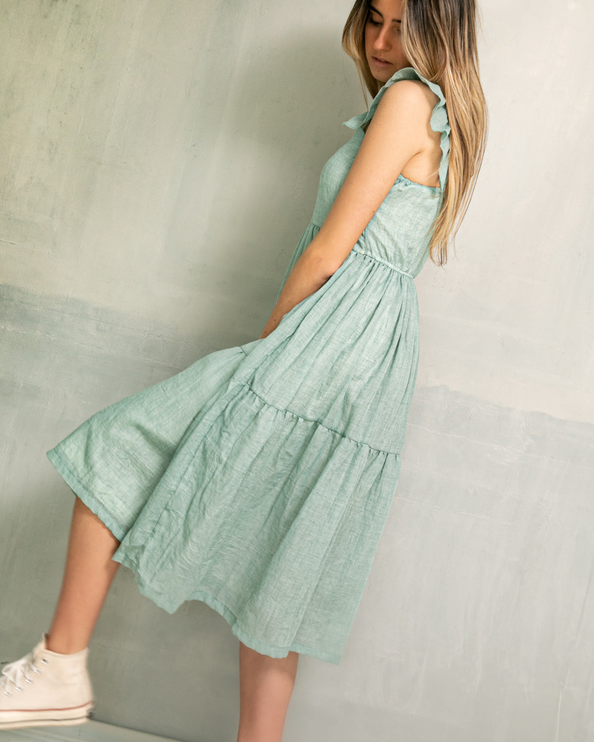 Geneva Womens Dress Aqua Womenswear Cosmosophie 