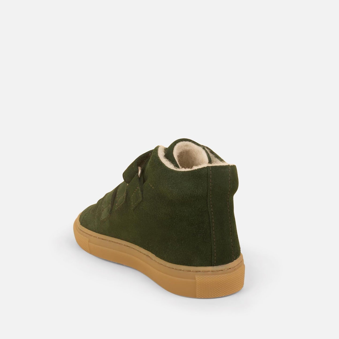 Green Velcro Mid Sneakers Shoes Dulis Shoes 