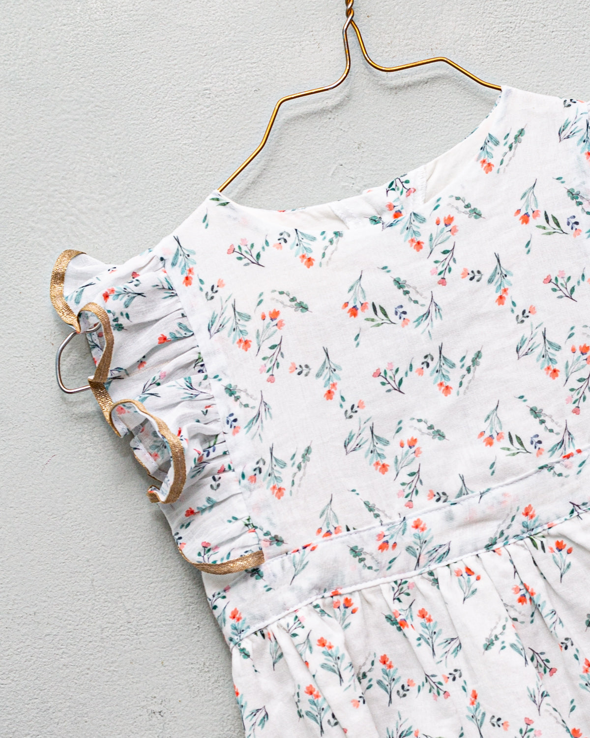 Hannah Romper Bloom Print Baby Grows Cosmosophie 