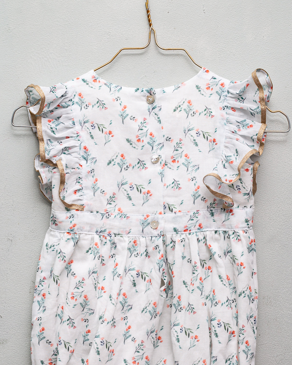 Hannah Romper Bloom Print Baby Grows Cosmosophie 