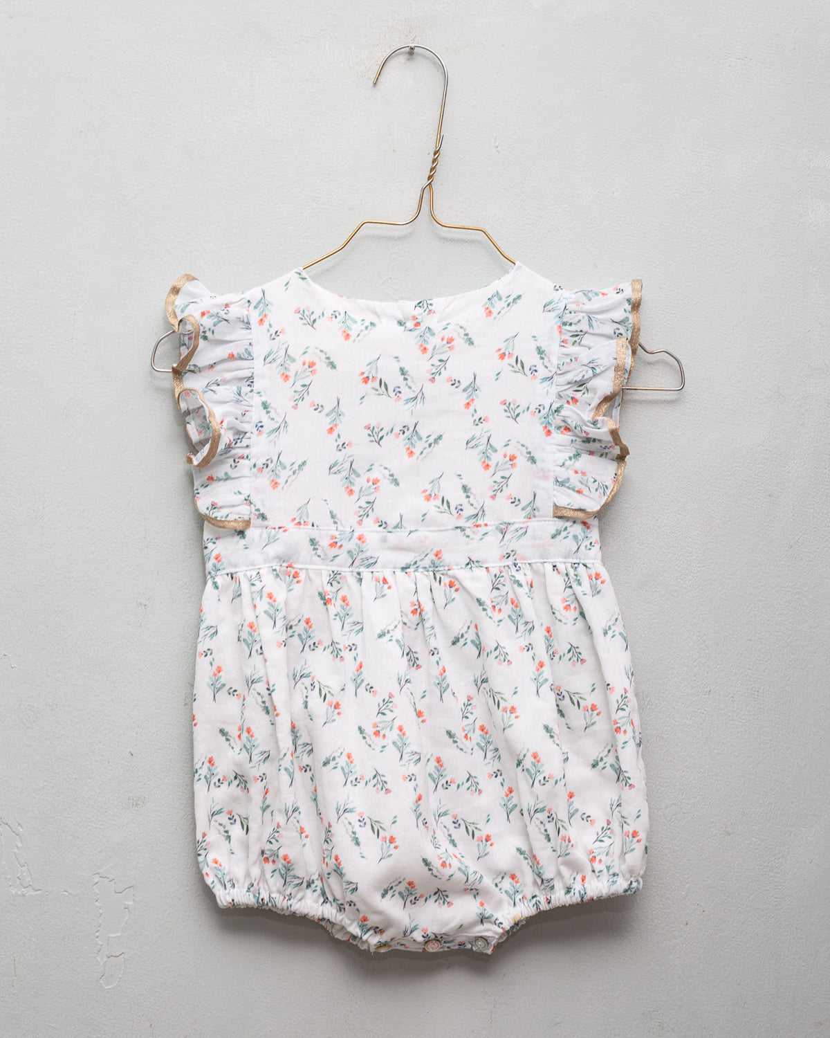 Hannah Romper Bloom Print Baby Grows Cosmosophie 