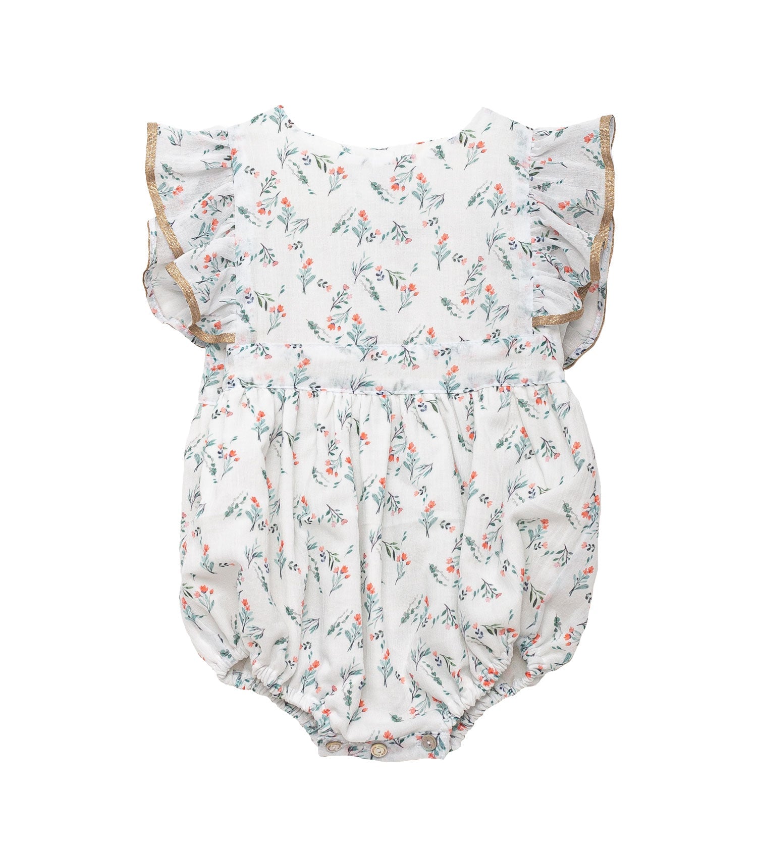 Hannah Romper Bloom Print Baby Grows Cosmosophie 