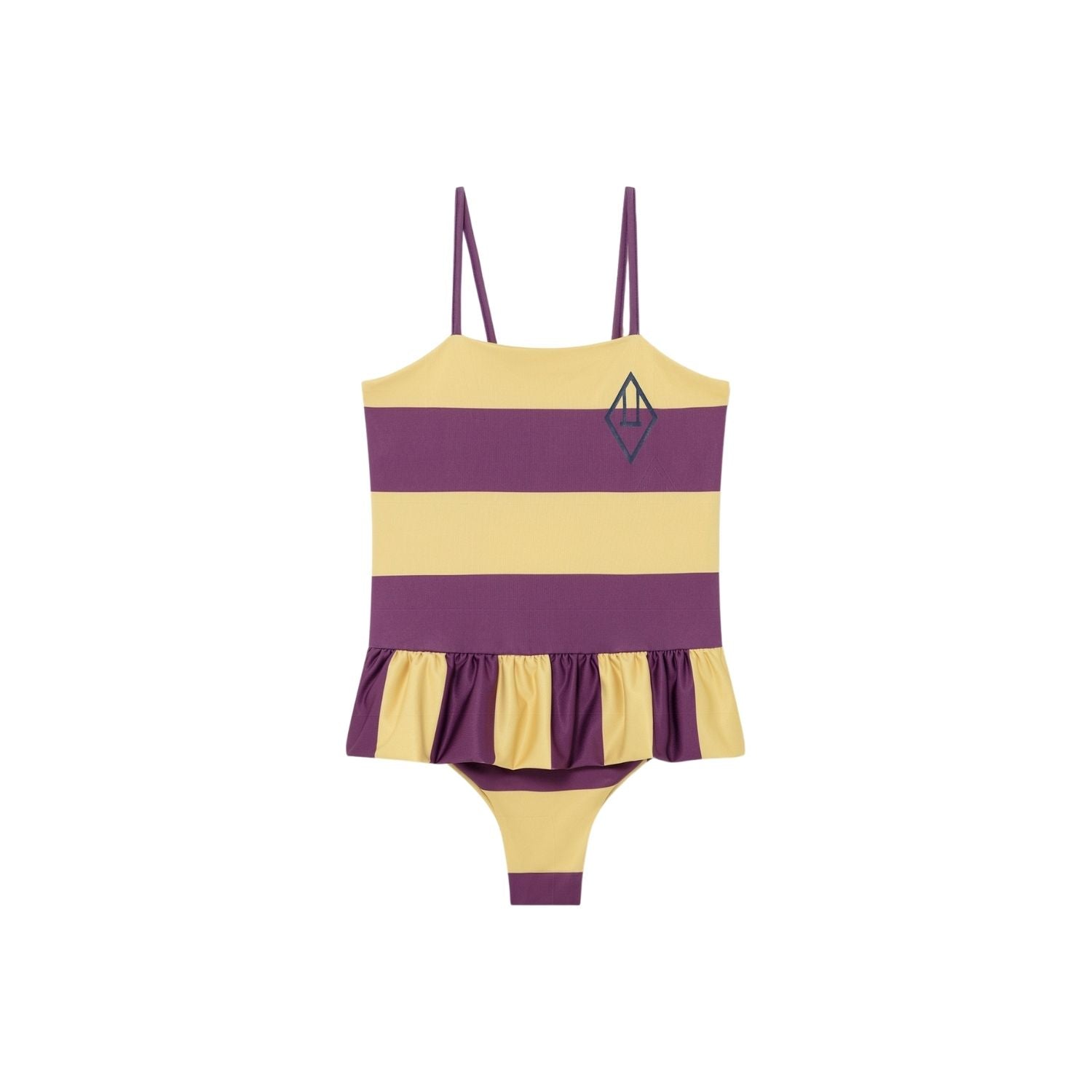 Clownfish kids swimsuit yellow Stripes Swimwear The Animals Observatory 