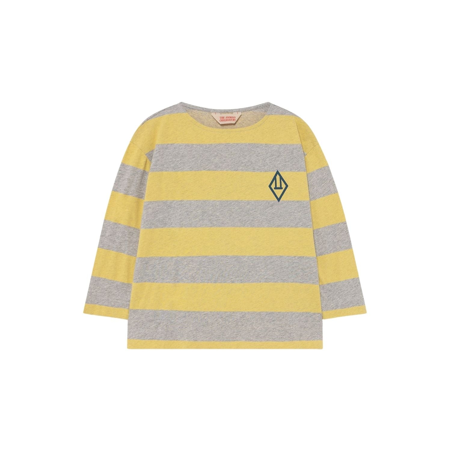 Anteater kids t-shirt grey Stripes Tops The Animals Observatory 