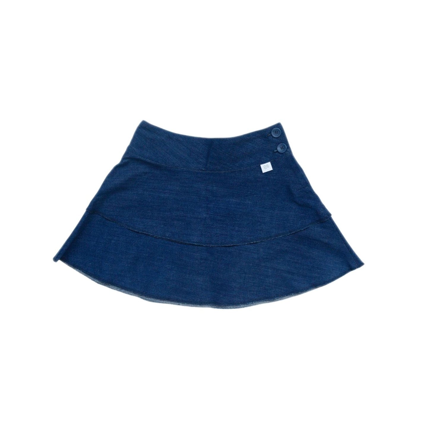 Upcycled Dark Denim skirt Skirts Zebra I can see 