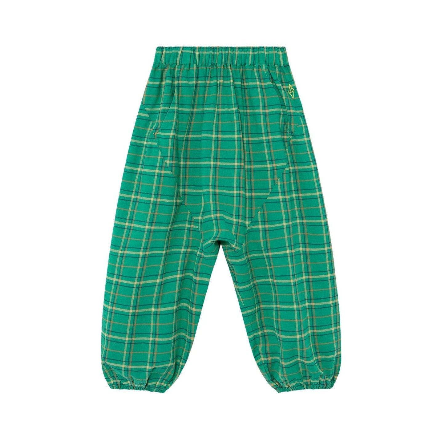 Buffalo kids pants green logo Trousers The Animals Observatory 