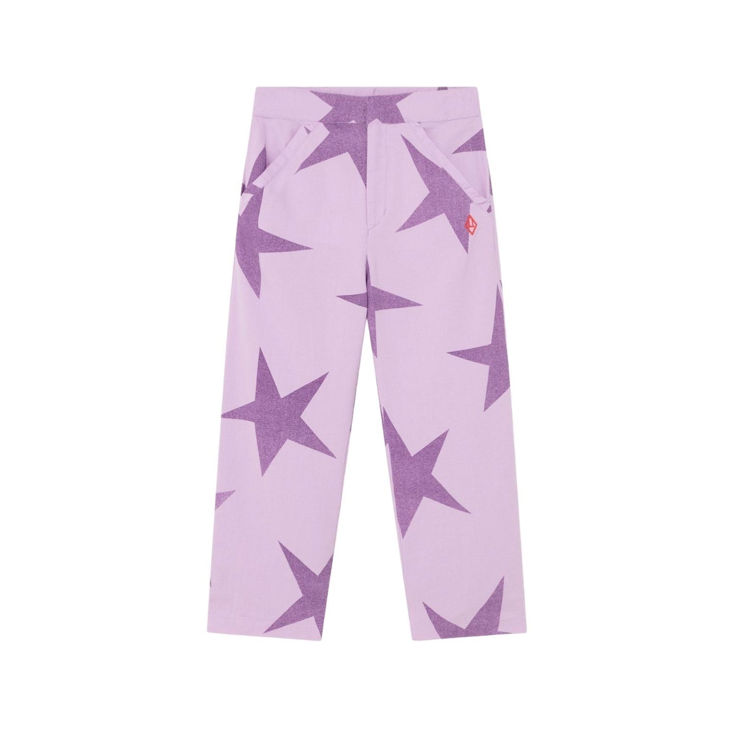 Camel kids pants lilac Stars Trousers The Animals Observatory 
