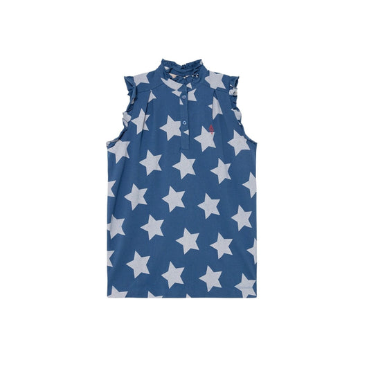 Albatros kids dress blue Stars Dresses The Animals Observatory 