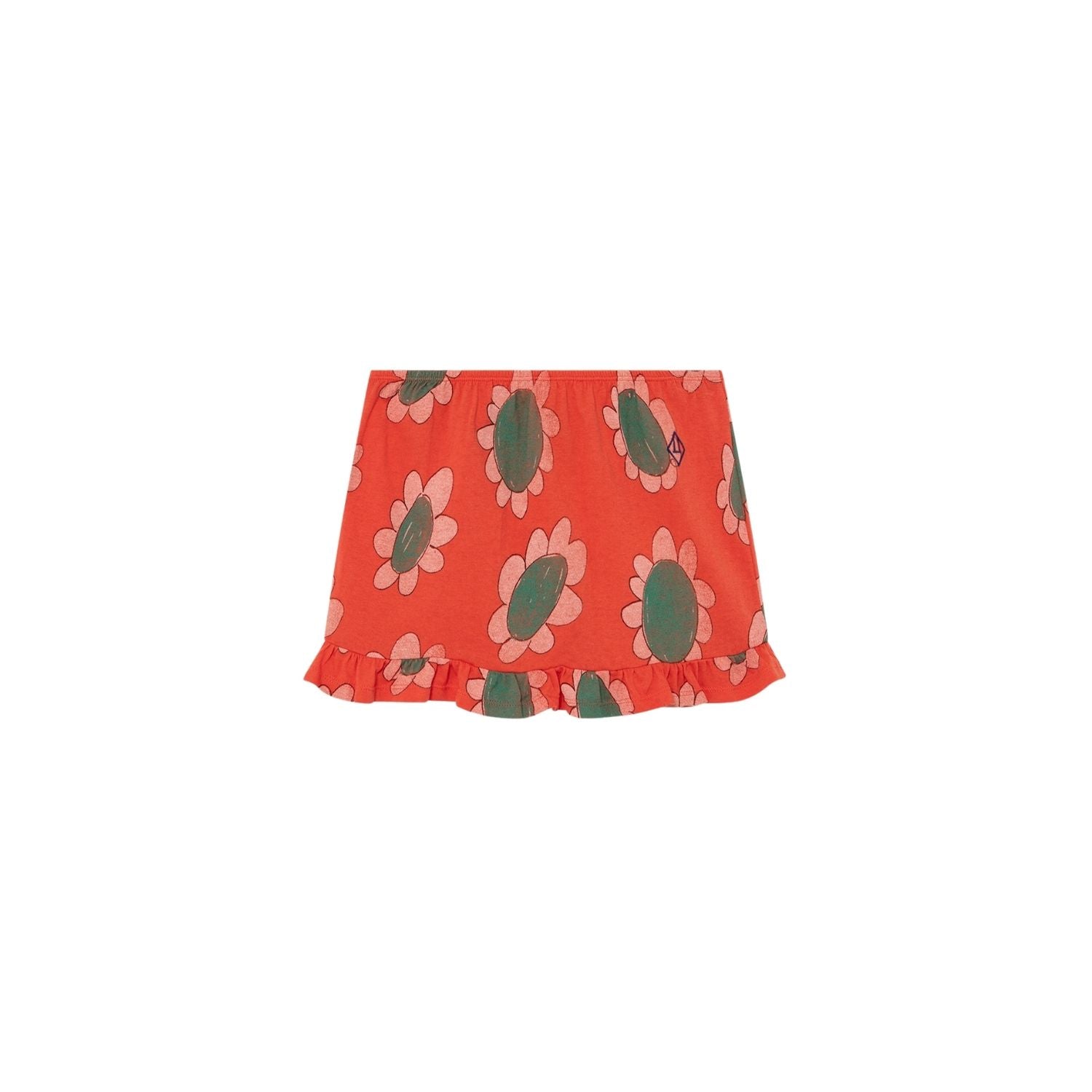 Ferret kids skirt red flowers Skirts The Animals Observatory 