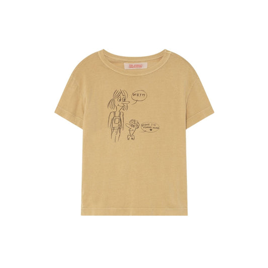 Rooster kids+ t-shirt brown good animal Tops The Animals Observatory 