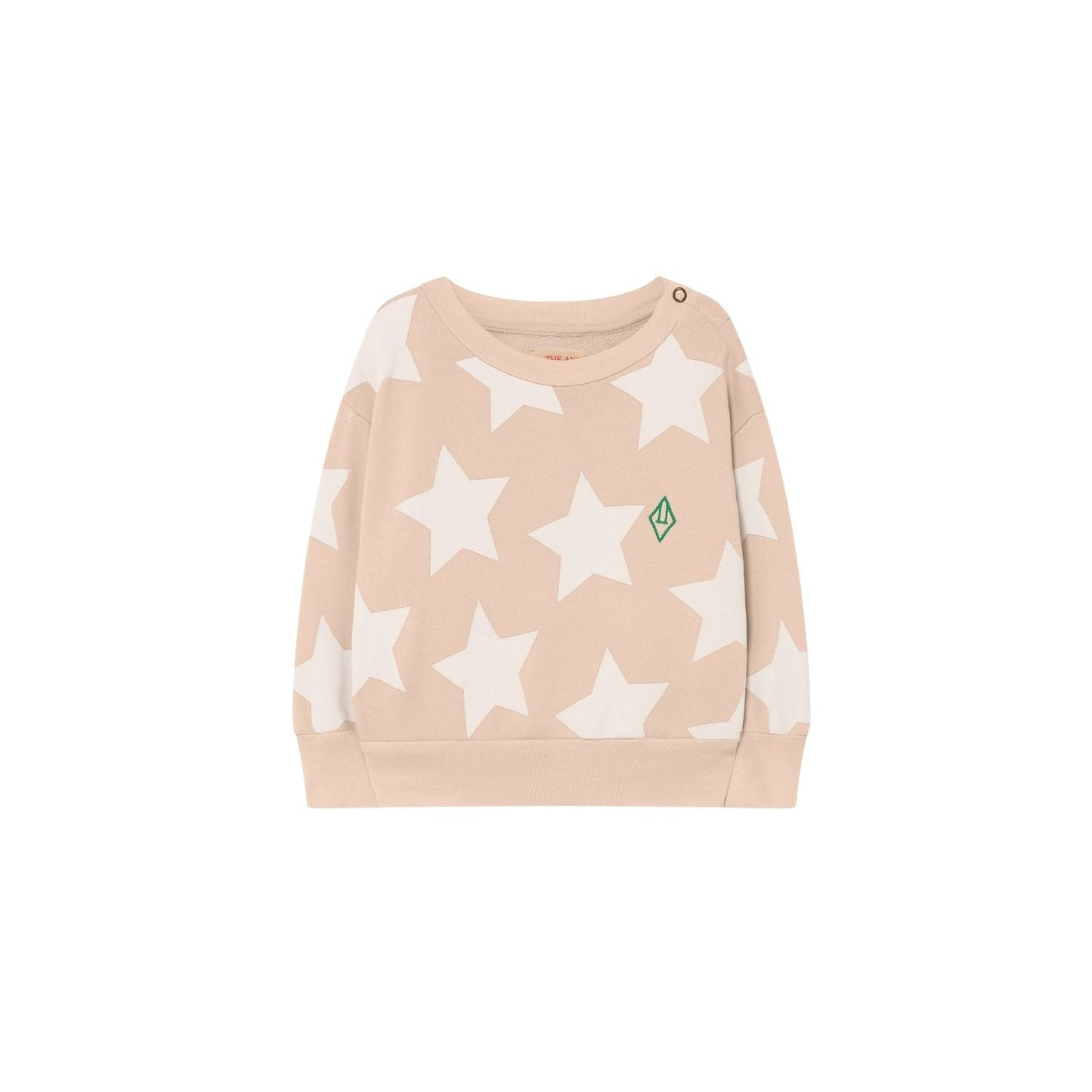 Bear baby sweatshirt beige Stars Sweatshirts The Animals Observatory 