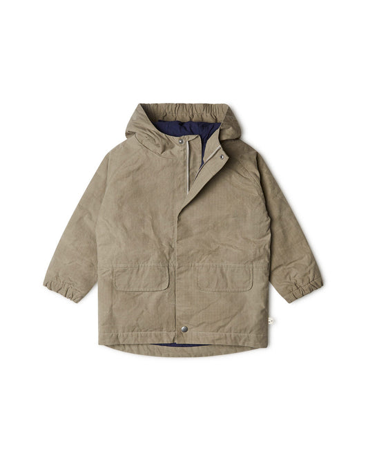 Jaro Waxed Cotton Jacket / stone AW21-DE Matona 