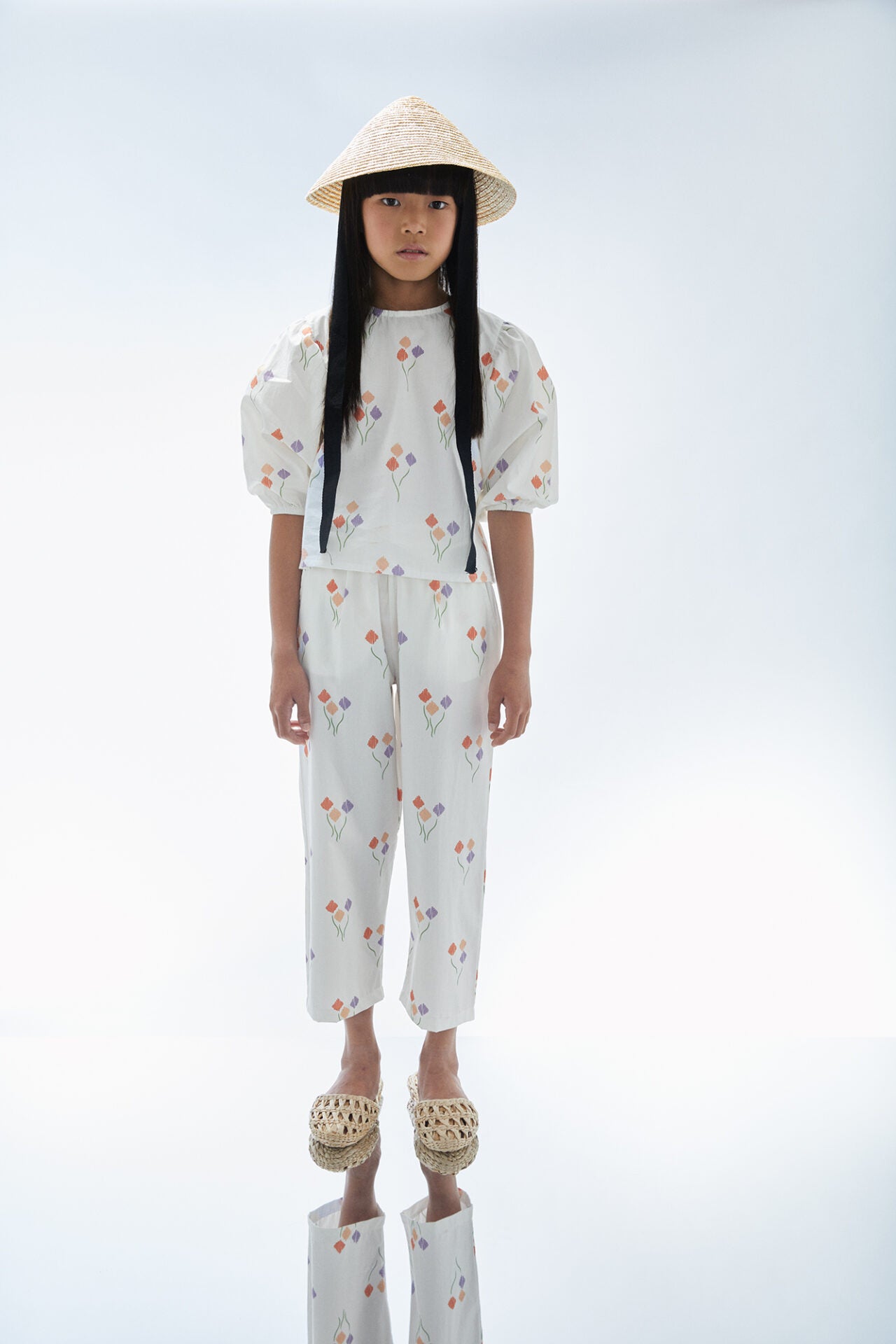 Kota Blouse Tulipan Print Tops Jellymade 