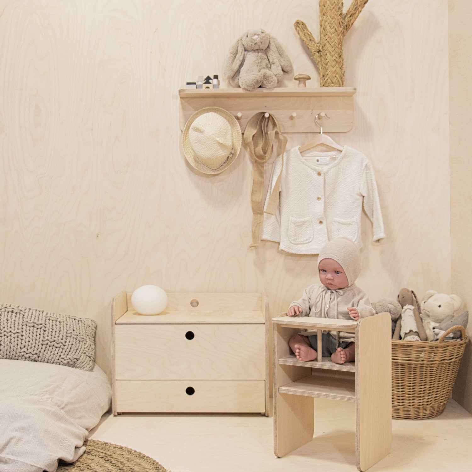 Mier toy cot Wooden toy Tré Timber Traditional Toys 