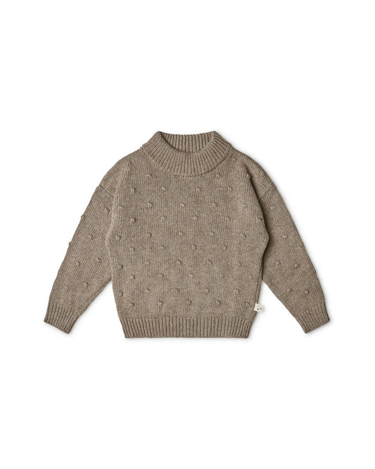 Juna Sweater Kids / taupe AW21-DE Matona 