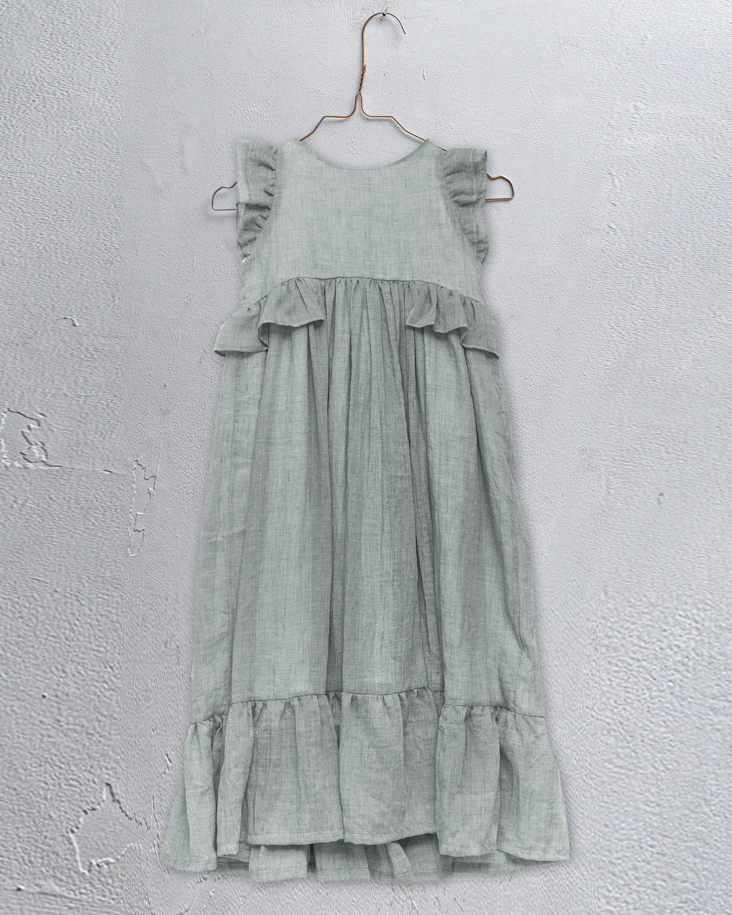 Kanon long dress in Glacier Dresses Cosmosophie 